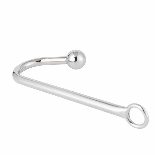 Anal Hooks 3294 Anal Toy Smooth Metal AllNight Hook Sex 0306